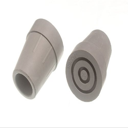 100 X Heavy-Duty Grey Rubber Crutch Frame Ferrules