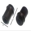 12 X Black Rubber Crutch Zimmer Frame Ferrule with Metal Insert view 2