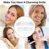 Dazzluxe Instant Confident Smile Veneers Teeth, 2Pcs Snap on Dentures Silicone Fake Teeth Top & Bottom, Comfort Natural Whitening Cosmetic Fake Tooth view 4