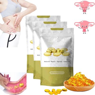 Natural Repair Vagianal Capsules, Detox Repair Capsulas, Firming Repair Natural Capsules,Stay Clear & Fresh (3 Box)