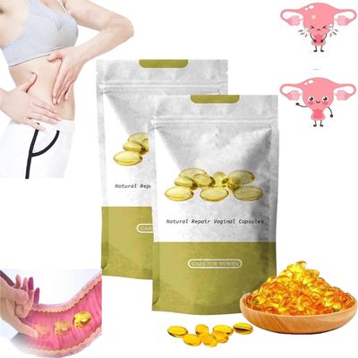 Natural Repair Vagianal Capsules, Detox Repair Capsulas, Firming Repair Natural Capsules,Stay Clear & Fresh (2 Box)