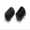 100 X Black Rubber Chair Ferrules - 22mm (7/8 inch) - Floor Protectors view 2