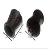 5 X Black Rubber Walking Stick Crutch Ferrules - 3/4 Inch (19mm) ID view 2