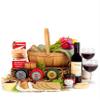 Gourmet Cheese & Red Wine Hamper  Luxury Food Gift Basket for Wine & Cheese Lovers view 1