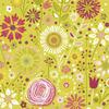 20 Napkins Flowers Graphic Flower Meadow Table Decoration Paper Napkins with Motif Also for Decoupage and Decoupage 33 x 33 cm view 1