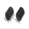 100 X Black Rubber Chair Ferrules for Floor Protection - 16mm (5/8 inch) view 2