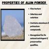 Alum Powder 1Kg by Essencea Pure Bulk Ingredients | Pure Potassium Aluminium Powder | Phitkari | Purifies Water | Natural Deodorant view 4