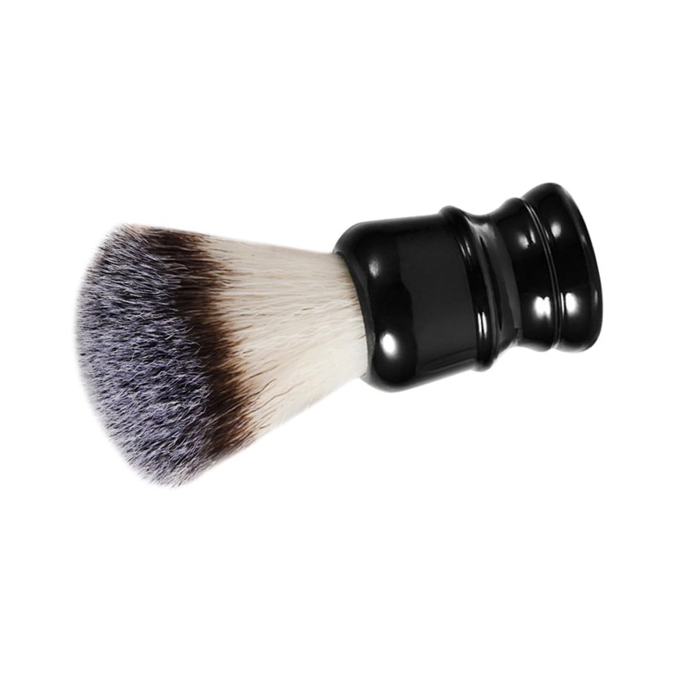 Angoily Travel Beard Brush Men's Bristles Cleaning Brush Styling Beard Barber Fade Portable for Men Resin Handle Nylon