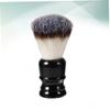 Angoily Travel Beard Brush Men's Bristles Cleaning Brush Styling Beard Barber Fade Portable for Men Resin Handle Nylon view 3
