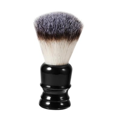 Angoily 3pcs Whisker Brush Resin Handle for Men Nylon Bristles Beard Cleaning Brush for Shave Routine