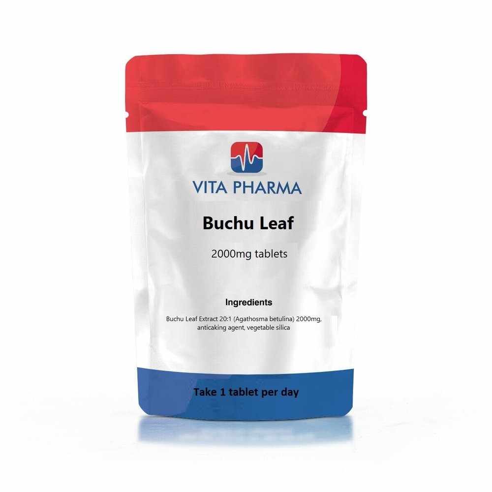 VITA PHARMA Buchu Leaf 2000mg 365 Tablets
