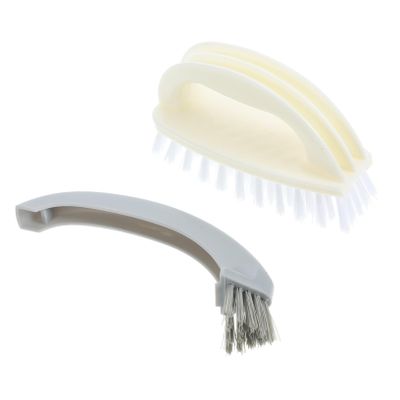 Beaupretty Double-ended Cleaning Brush for Shoes and Laundry for Home Use Scrub Brush Material