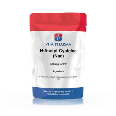 VITA PHARMA N-Acetyl-Cysteine (NAC) 1200mg 365 Tablets