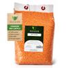 SUJASH Dried Red Split Lentils | Masoor Dal | Resealable Zip Lock Bag (Red Lentils (5 Kg)) view 1