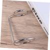 Angoily Hu Brush Holder Stainless Steel Shaving Brush Holder for Home and Barber Salon Broken-resistant view 3