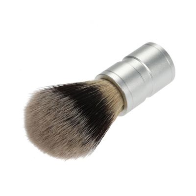 Angoily Men's Beard Brush Nylon Brush for Shaving Fine Bristles for Rich Lather Portable Design