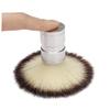 Angoily Men's Beard Brush Nylon Brush for Shaving Fine Bristles for Rich Lather Portable Design view 4
