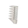 Angoily Double Sided Beard Comb Zinc Alloy Pocket Shaving Comb Mustache Brush Grooming Beard Brush for Men view 1