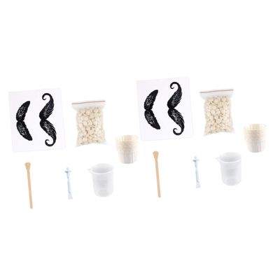 Angoily 2 Sets Portable Nose Depilation Tool Nose Hair Removal Wax Beans Kit Wax Stick for Blocked Cleaning
