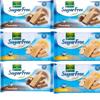 06 x Mixed Gullon Sugar Free Vanillac & Chocolate Creme Filled Wafer 180g - Great as Breakfast Biscuits | VIMIX view 3
