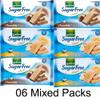 06 x Mixed Gullon Sugar Free Vanillac & Chocolate Creme Filled Wafer 180g - Great as Breakfast Biscuits | VIMIX view 4