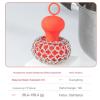 AENZA Stainless Steel Silicone Ball Brush, Pot and Bowl Ring Net, Metal Cup Brush Net, Silicone Ball Brush, Kitchen Cleaning Products view 3