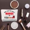BDPWSS Don't Make Me Drop a House On You Wizard Fans Makeup Bag for Women Friend, Drop a house bag, Fashion view 4