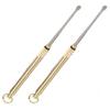 2 Pcs Pocket Ear Pick, Portable Titanium Ear Pick Scoop Cleaner with Key Ring, Reusable Earwax Removal Tool for Outdoor Travel view 1