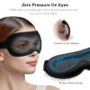 Gritin 100% Blackout Sleep Masks for Women & Men - Zero Pressure Sleeping Eye Mask- Ergonomic Design 3D Cutout Eye Movement Friendly, Ultra Soft & Comfortable for Nap/Travel Essentials view 3
