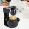 3 PCS Professional Men Shaving Brush Stand Holder Bowl Set, Small Size, Keepsand Brush Dry, Strong Structure for Easy Taking and Putting, PlasticHolder, Creates a Wonderful view 2