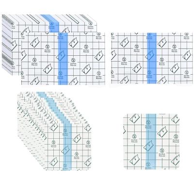 100 PCS Transparent Stretch Adhesive Bandages Waterproof Transparent Film Dressing Bandages Tattoo Second Skin Tattoo Bandage Clear Second Skin Tattoo Cover Wound Dressing Protective Shield