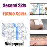 100 PCS Transparent Stretch Adhesive Bandages Waterproof Transparent Film Dressing Bandages Tattoo Second Skin Tattoo Bandage Clear Second Skin Tattoo Cover Wound Dressing Protective Shield view 3