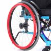 Wheelchair Push Wheel Covers,24inch Silicone Wheelchair Push Rim Covers, Non-Slip Wear-Resistant Hand Push Cover, Wheelchair Handrim Covers, Wheelchair Rear Wheel Cover for Improve Grip and Traction ( view 1