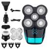 Electric Razor for Men, 5 in 1 Electric Shaver Rechargeable Electric Razor for Men Beard Razor Wet-Dry Dual Use Waterproof LCD Display Shaving Machine view 1