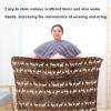 Dremdo Wheelchair Warm Keep Cover Wheelchair Warmer Cover Blanket, Legs Protection Cover Wheel Mobility Scooter Leg Warm Keep, Mobility Scooter And Electric Scooter Blanket,Brown view 2