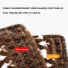Dremdo Wheelchair Warm Keep Cover Wheelchair Warmer Cover Blanket, Legs Protection Cover Wheel Mobility Scooter Leg Warm Keep, Mobility Scooter And Electric Scooter Blanket,Brown view 4