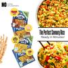 Easy to Cook Meals: Batchelors Savoury Rice Instant Rice : Beef, Golden Vegetables, Chicken Flavour, Batchelors Curry Rice (90 g each) & 1 x Wooden Fork by Donny & Dev view 2