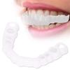 Dazzluxe 2 Pairs Teeth Veneers Instant Veneers Dentures, Smile Fake Teeth Veneer for Missing Teeth, Temporary Cosmetic Teeth, Comfort Fit Snap on Veneers Teeth for Men Women view 1