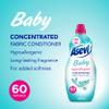 Asevi Fabric Softener, Laundry Conditoner, Liquid Fabric Softener, 1380ML, 60 Washes Baby view 3