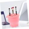 SKISUNO Makeup Brush Cleaner Silicone Foldable Cleaning Bowl for Makeup Brushes Lightweight Drying Rack for Beauty Use view 4