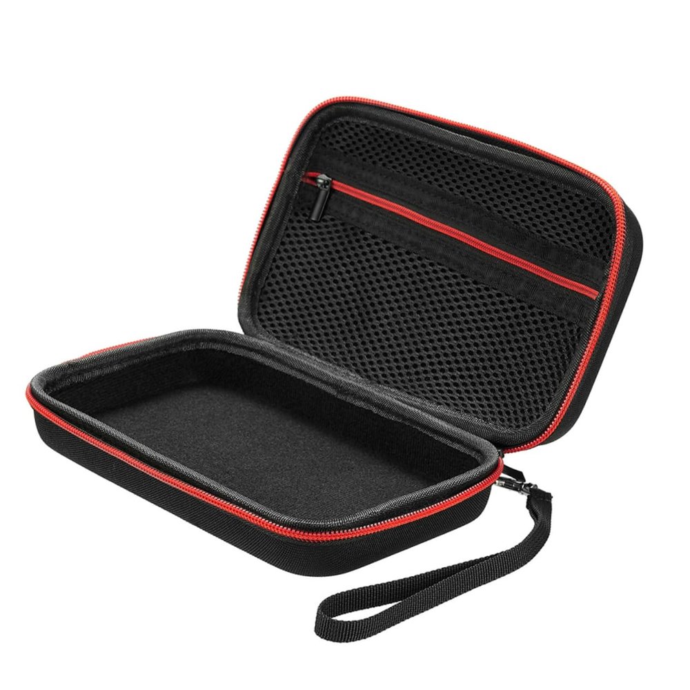SOESFOUFU Stabley Case Bag Black Medicine Storage Bag Temperature Checker Eva Carrying Case