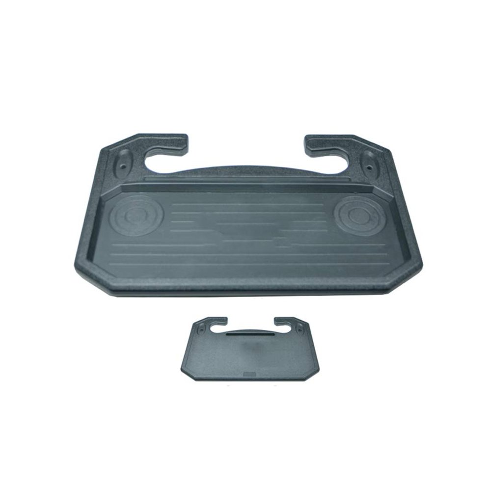 IkErna Car Pallet Non-Slip Frosted Surface Desk Water Cup Slot 42X28Cm/Black