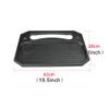IkErna Car Pallet Non-Slip Frosted Surface Desk Water Cup Slot 42X28Cm/Black view 2