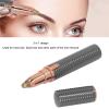3 in 1 Electric Eyebrow Trimmer, Nose Hair Trimmer, High Efficiency Hair Remover, Safe Cutting, USB Rechargeable, Small and Portable (Black) view 2