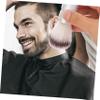 Angoily Men's Nylon Shaving Brush with Metal Handle 3 Colours Densely Filled Bristles Face Cleansing Tool for Beard and Skin Exfoliation view 4