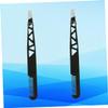 Angoily 4pcs Dual-use Eyebrow Tweezer for Shaping Essential Makeup Tool and Accessories for Tweezers Women and Men view 2