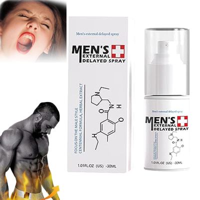 Men's Long Lasting Delay Stronger Spray,Men's Delayed Spray,Men's Enhancer Spray,Men's External Delayed Spray,Improve The Quality of Love and Make Her Love You More (1 Pcs)