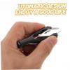 Angoily Automatic Eyebrow Clip Retractable Tweezer Slanted Tip Precision Eyebrow Removal for Facial Makeup Tool Random Color view 3