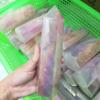 1pc Natural Rose Crystal Pink Aura Crystal Point Natural Crystal Wand Decoration Crystal (Size : 300-400g) view 2