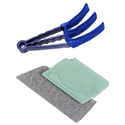 2 Pcs Window Cleaning Tools Groove Cleaning Brush Crevice Cleaner Gap Cleaning Tool for Cleaning Windows Keyboard and Corner and Groove